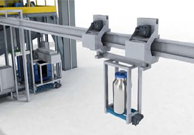 EMS Automatic Transport System Of Guide Rail Car